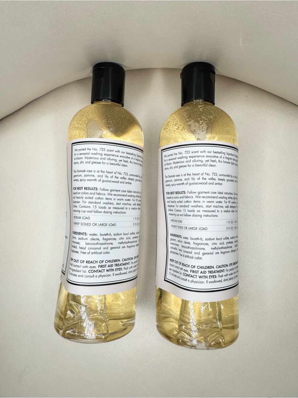NEW SEALED The Laundress Set of 2 Bottles of No. 723 Luxury Laundry Detergent - Picture 4 of 6